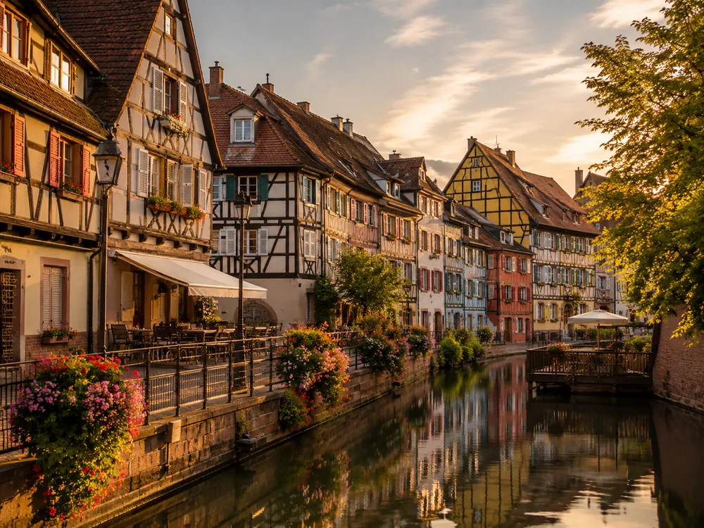 Colmar et le quartier de la Petite Venise en Alsace